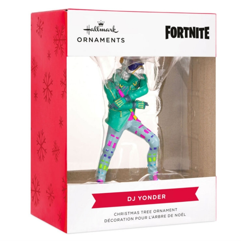 Fortnite DJ Yonder Christmas Tree Ornament